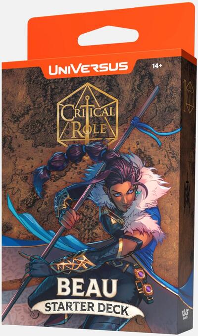 2025 UniVersus: Critical Role: Heroes of Exandria (CR02) - Critical Role Heroes of Exandria Starter Deck Beau (Common) (Unopened)
