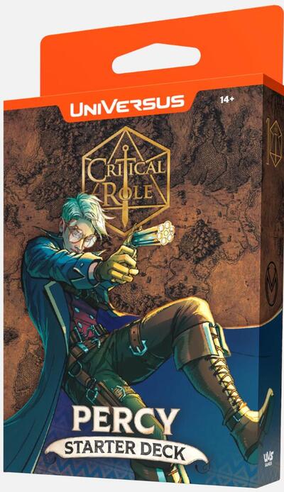 Critical Role Heroes of Exandria Starter Deck Percy (CR02) Common (Unopened) Critical Role: Heroes of Exandria UniVersus: 2025
