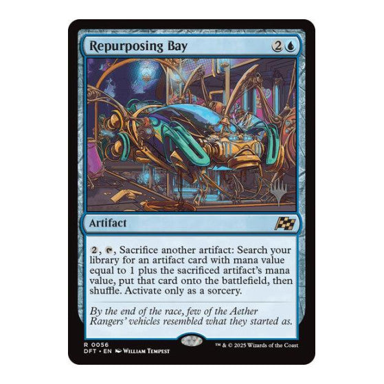 Repurposing Bay (PPDFT) #56 Rare (Near Mint) Promo Pack: Aetherdrift Magic: The Gathering: 2025