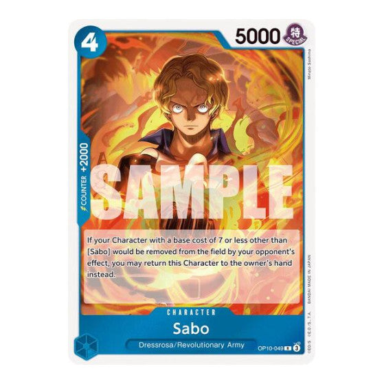 Sabo (OP10) #OP10-049 Rare Royal Blood One Piece Card Game: 2025