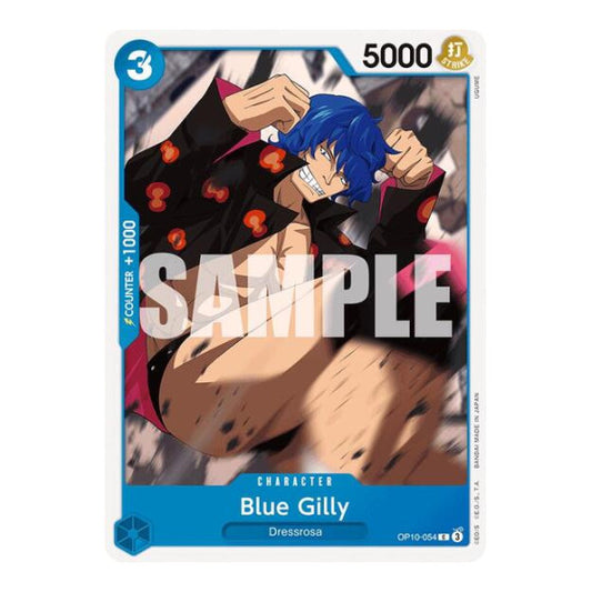 Blue Gilly (OP10) #OP10-054 Common (Near Mint) Royal Blood One Piece Card Game: 2025