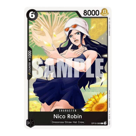 Nico Robin (OP10) #OP10-089 Common (Near Mint) Royal Blood One Piece Card Game: 2025