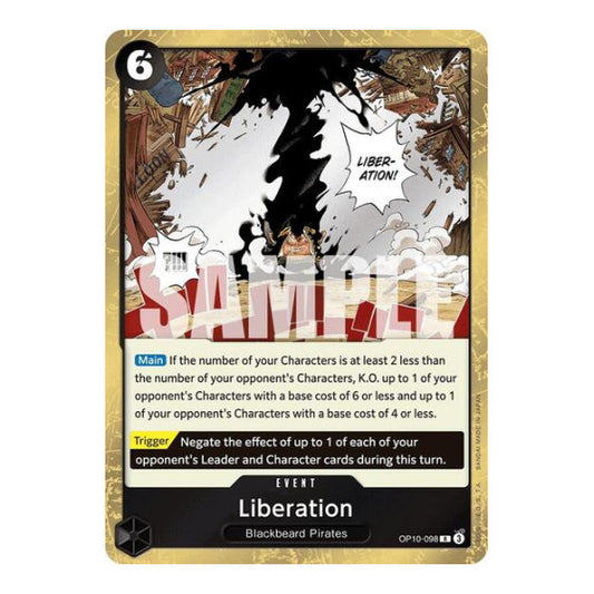 Liberation (OP10) #OP10-098 Rare Royal Blood One Piece Card Game: 2025