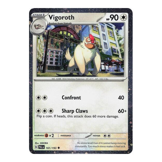 Vigoroth (Cosmos Holo) (MCAP) #161/193 Uncommon (Holofoil Near Mint) Miscellaneous Cards & Products Pokemon: 2026