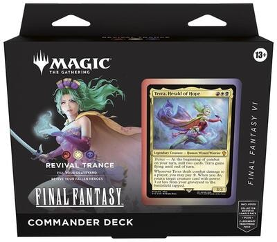 FINAL FANTASY Commander Deck - FINAL FANTASY VI Revival Trance (FIC) (Unopened) Commander: FINAL FANTASY Magic: The Gathering: 2025