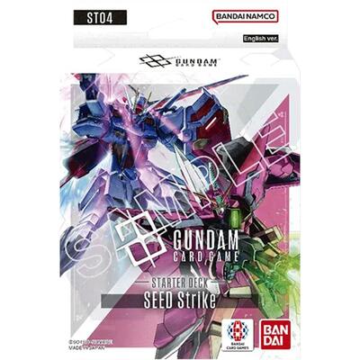 Starter Deck 04 SEED Strike (ST04) (Unopened) Starter Deck 04: SEED Strike Gundam Card Game: 2025