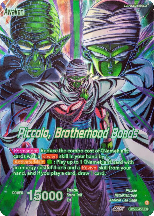 Piccolo // Piccolo, Brotherhood Bonds (SLR)