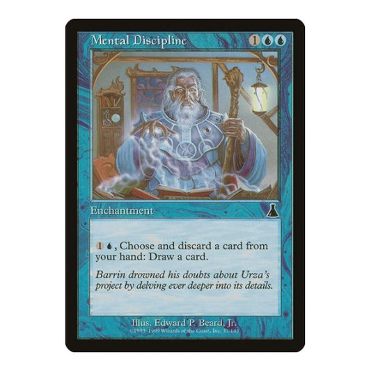 Mental Discipline (UDS) #37 Common (Lightly Played) Urza's Destiny Magic: The Gathering: 1999