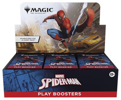 Marvel's Spider-Man - Play Booster Display (SPM) (Unopened) Marvel's Spider-Man Magic: The Gathering: 2025