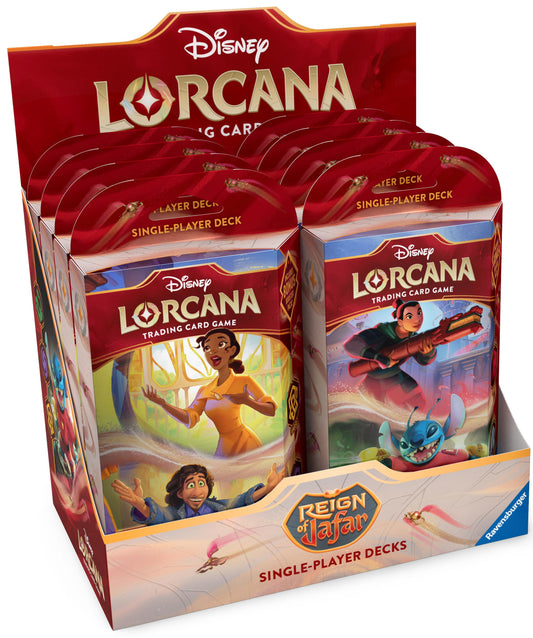 Disney Lorcana: Reign of Jafar Starter Deck Display