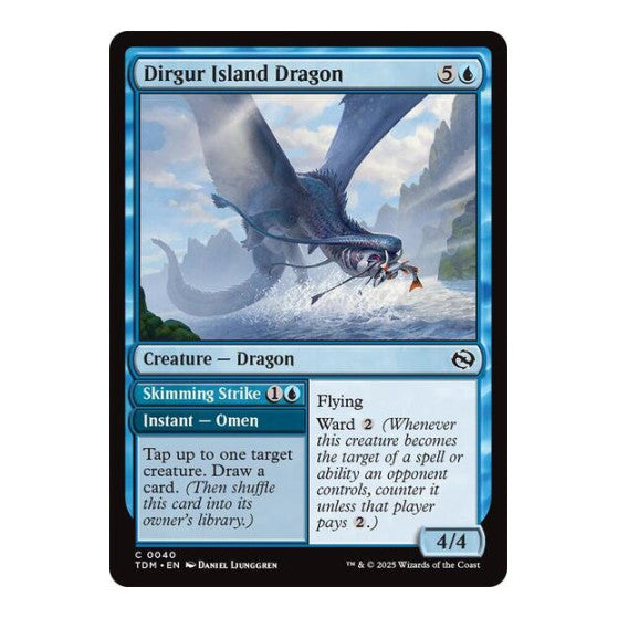 Dirgur Island Dragon (TDM) #40 Common Tarkir: Dragonstorm Magic: The Gathering: 2025
