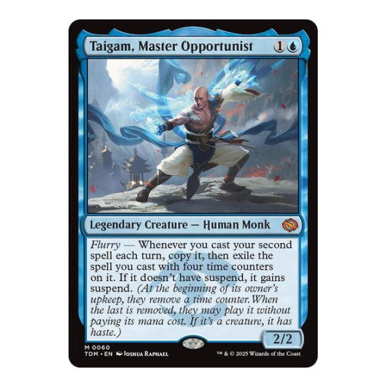 Taigam, Master Opportunist (TDM) #60 Mythic Rare (Near Mint) Tarkir: Dragonstorm Magic: The Gathering: 2025