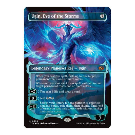 Ugin, Eye of the Storms (Showcase) (TDM) #399 Mythic Rare (Japanese Foil Near Mint) Tarkir: Dragonstorm Magic: The Gathering: 2025