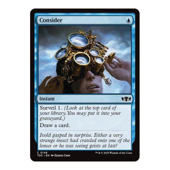 Consider (TDC) #148 Common (Lightly Played) Commander: Tarkir: Dragonstorm Magic: The Gathering: 2025