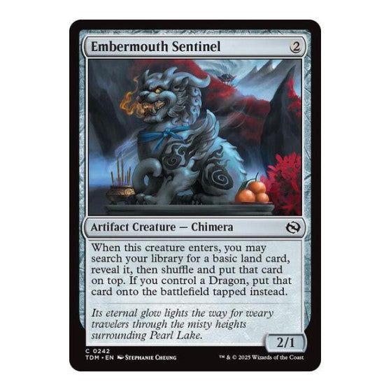 Embermouth Sentinel (TDM) #242 Common Tarkir: Dragonstorm Magic: The Gathering: 2025