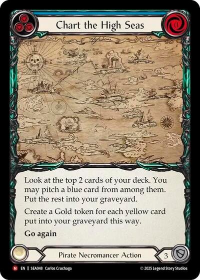 Chart the High Seas () #SEA048 Majestic (Lightly Played) High Seas Flesh and Blood TCG: 2025