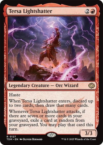 Tersa Lightshatter (TDM) #127 Rare Tarkir: Dragonstorm Magic: The Gathering: 2025
