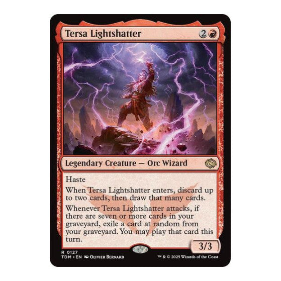 Tersa Lightshatter (TDM) #127 Rare Tarkir: Dragonstorm Magic: The Gathering: 2025