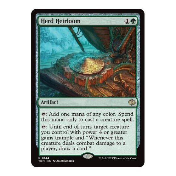 Herd Heirloom (TDM) #144 Rare (Near Mint) Tarkir: Dragonstorm Magic: The Gathering: 2025