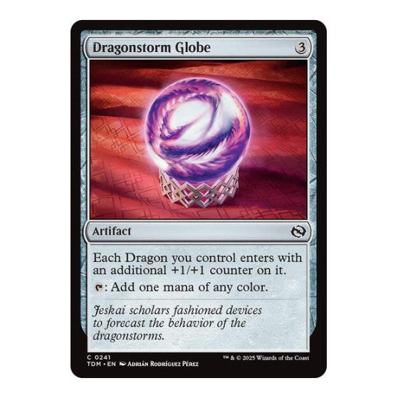 Dragonstorm Globe (TDM) #241 Common (Lightly Played) Tarkir: Dragonstorm Magic: The Gathering: 2025