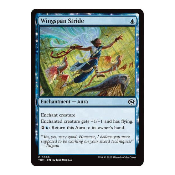 Wingspan Stride (TDM) #66 Common Tarkir: Dragonstorm Magic: The Gathering: 2025
