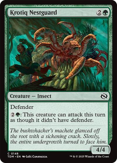 Krotiq Nestguard (TDM) #148 Common Tarkir: Dragonstorm Magic: The Gathering: 2025