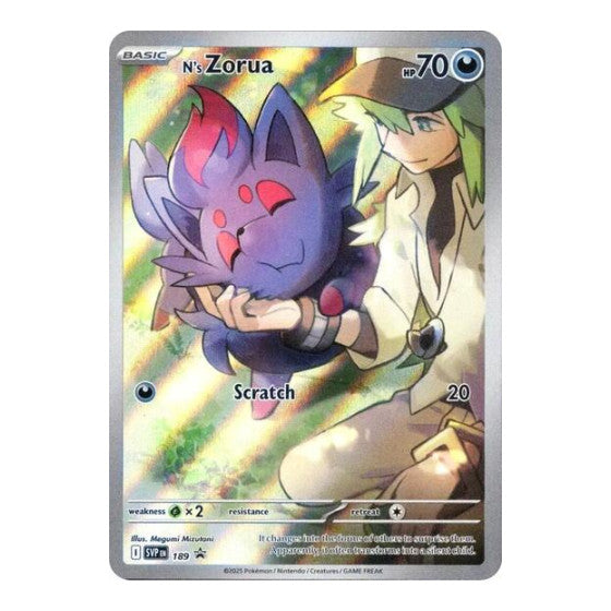 N's Zorua - 189 (SVP) #189 Promo (Holofoil Near Mint) SV: Scarlet & Violet Promo Cards Pokemon: 2023