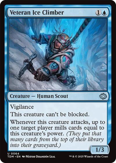 Veteran Ice Climber (TDM) #64 Uncommon Tarkir: Dragonstorm Magic: The Gathering: 2025