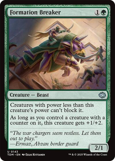 2025 Magic: Tarkir: Dragonstorm (TDM) - Formation Breaker (#143, Uncommon) (Lightly Played)