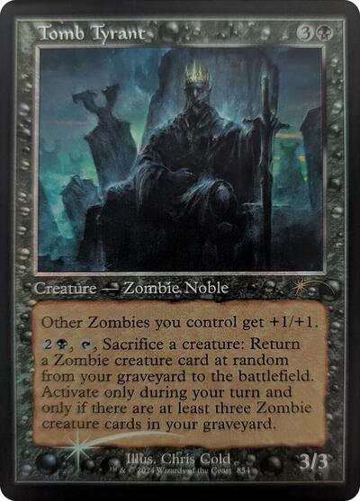 Tomb Tyrant Retro Frame (SLD) #854 Rare (Foil Near Mint) Secret Lair Drop Series Magic: 2026