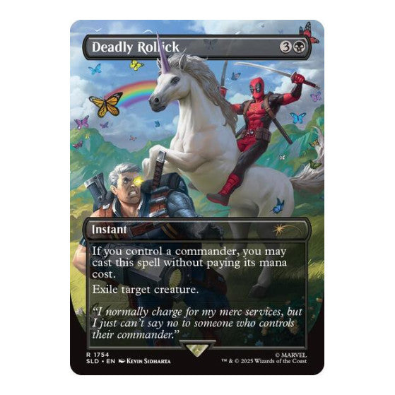 Deadly Rollick (SLD) #1754 Rare (Near Mint) Secret Lair Drop Series Magic: The Gathering: 2026
