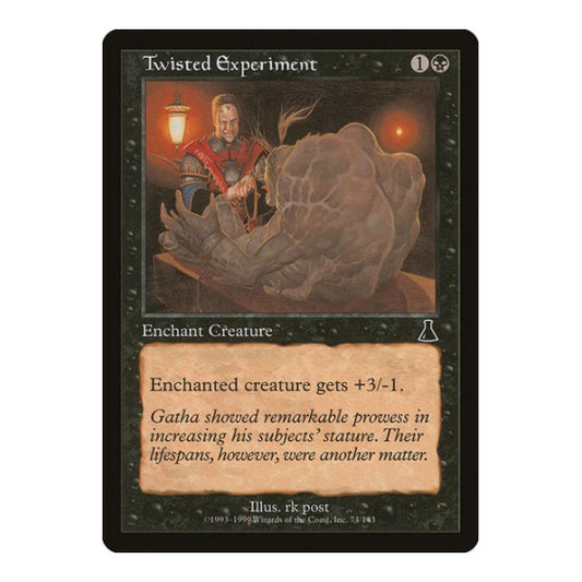 Twisted Experiment (UDS) #74 Common (Lightly Played) Urza's Destiny Magic: The Gathering: 1999