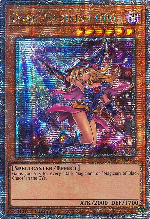 Dark Magician Girl (7th Art) (Quarter Century Secret Rare)