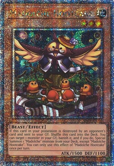 Madolche Hootcake (Quarter Century Secret Rare) (RA04) #RA04-EN206 Quarter Century Secret Rare (1st Edition Near Mint) Quarter Century Stampede YuGiOh: 2025