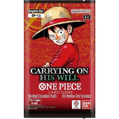 Carrying On His Will Booster Pack (OP13) None (Unopened) Carrying On His Will One Piece Card Game: 2025