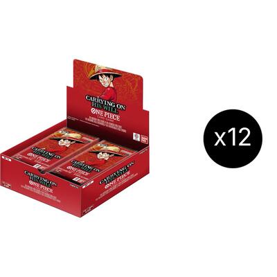 Carrying On His Will Booster Box Case (OP13) None (Unopened) Carrying On His Will One Piece Card Game: 2025