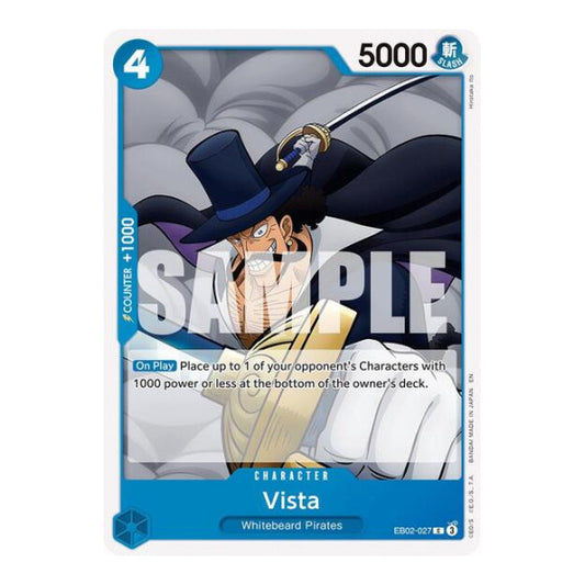 Vista (EB02) #EB02-027 Common (Near Mint) Extra Booster: Anime 25th Collection One Piece Card Game: 2025