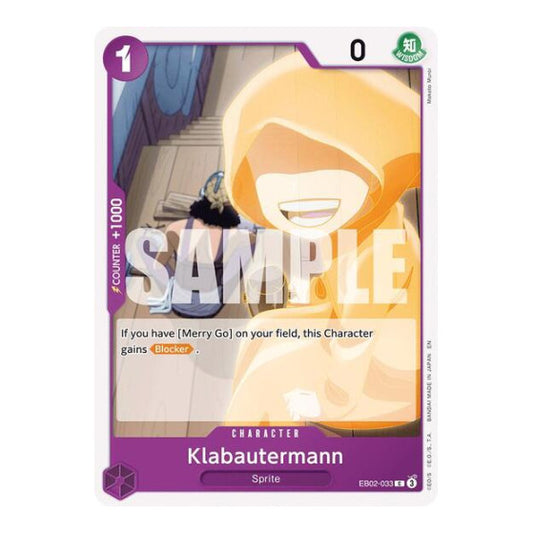 Klabautermann (EB02) #EB02-033 Common (Near Mint) Extra Booster: Anime 25th Collection One Piece Card Game: 2025