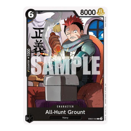 All-Hunt Grount (EB02) #EB02-042 Common (Near Mint) Extra Booster: Anime 25th Collection One Piece Card Game: 2025