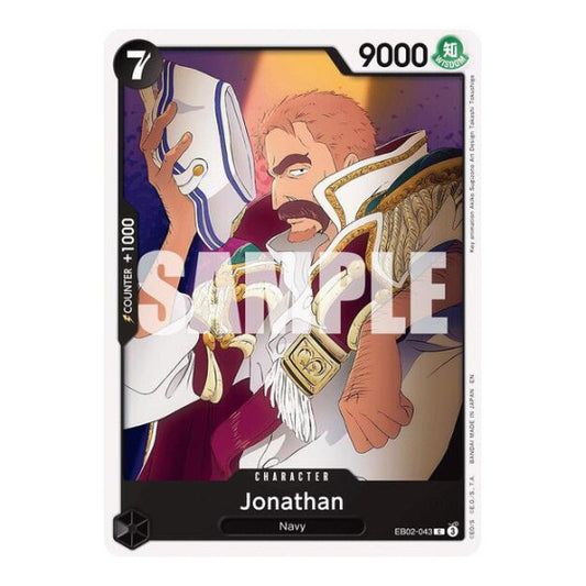 Jonathan (EB02) #EB02-043 Common (Near Mint) Extra Booster: Anime 25th Collection One Piece Card Game: 2025
