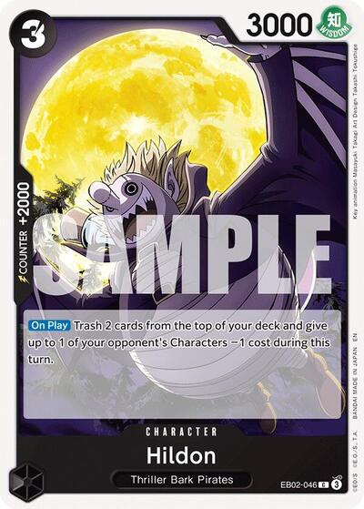 Hildon (EB-02) #EB02-046 Common (Near Mint) Extra Booster: Anime 25th Collection One Piece Card Game: 2025