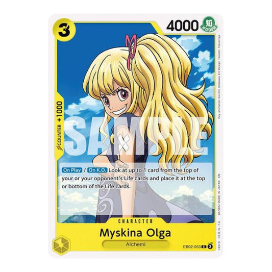 Myskina Olga (EB02) #EB02-053 Common (Near Mint) Extra Booster: Anime 25th Collection One Piece Card Game: 2025