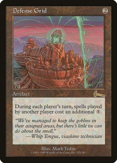Defense Grid (ULG) #125 Rare (Near Mint) Urza's Legacy Magic: The Gathering: 1999