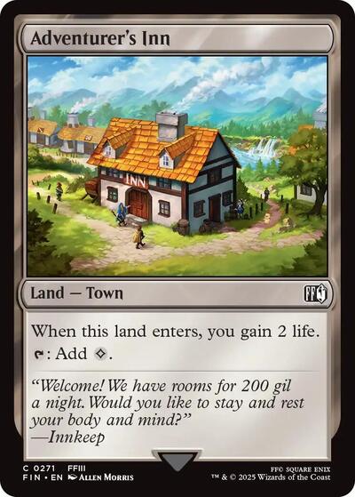 Adventurers Inn (FIN) #271 Common FINAL FANTASY Magic: The Gathering: 2025