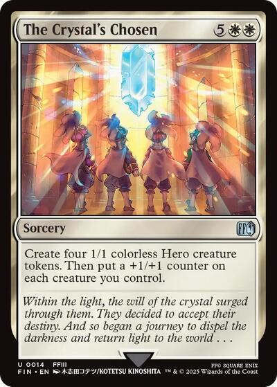 The Crystals Chosen (FIN) #14 Uncommon FINAL FANTASY Magic: The Gathering: 2025