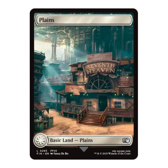 Plains (0295) (FIN) #295 Land (Lightly Played) FINAL FANTASY Magic: The Gathering: 2025