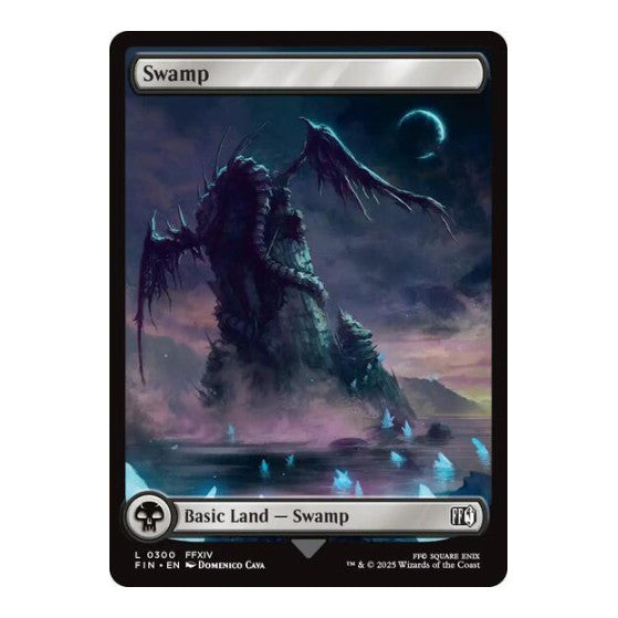 Swamp (0300) (FIN) #300 Land (Lightly Played) FINAL FANTASY Magic: The Gathering: 2025