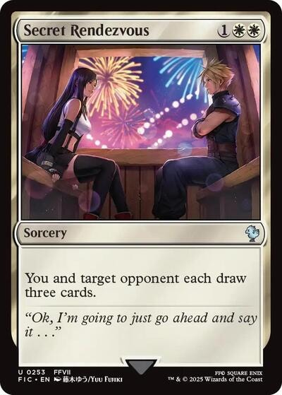 Secret Rendezvous 0253 (FIC) #253 Uncommon (Lightly Played) Commander: FINAL FANTASY Magic: The Gathering: 2025