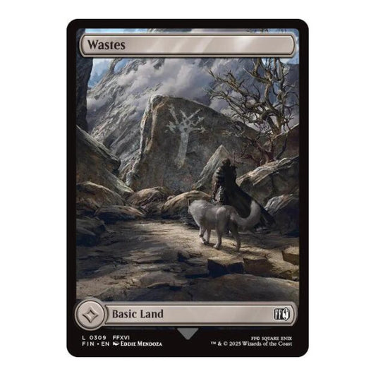 Wastes (FIN) #309 Land FINAL FANTASY Magic: The Gathering: 2025