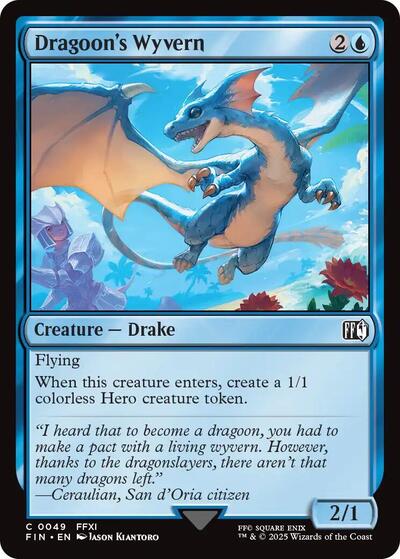 Dragoons Wyvern (FIN) #49 Common FINAL FANTASY Magic: The Gathering: 2025